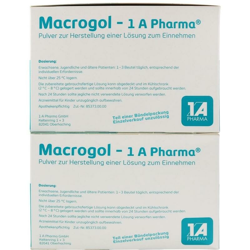 MACROGOL-1A Pharma Plv.z.Her.e.Lsg.z.Einnehmen