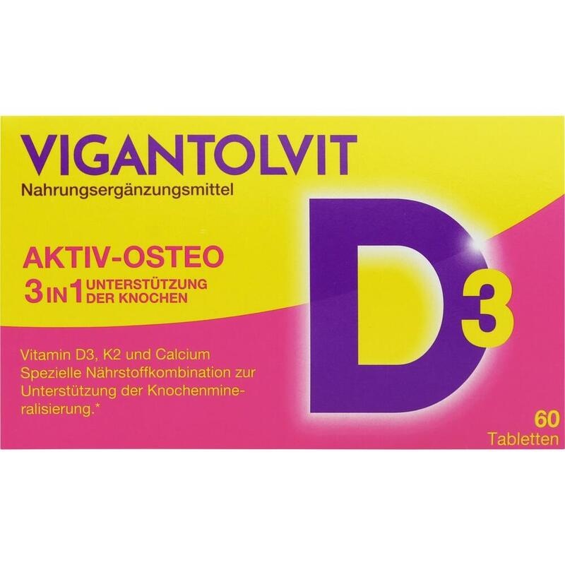 VIGANTOLVIT Vitamin D3 K2 Calcium Filmtabletten