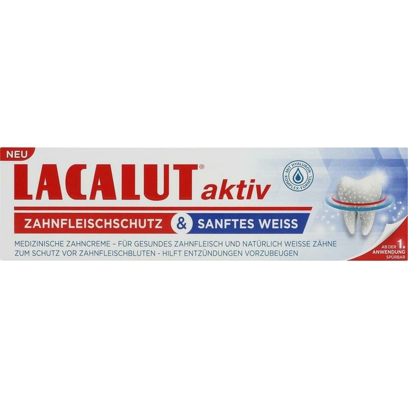 LACALUT aktiv Zahnfleischschutz & sanftes Weiß