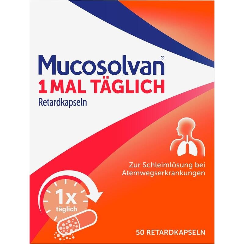 MUCOSOLVAN 1mal täglich Retardkapseln