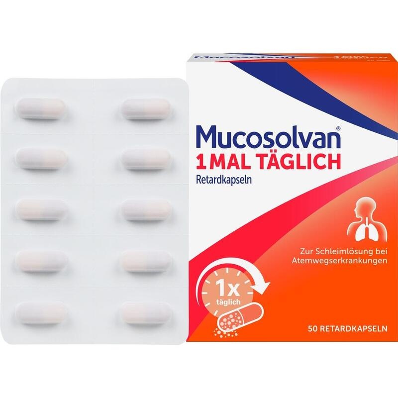 MUCOSOLVAN 1mal täglich Retardkapseln
