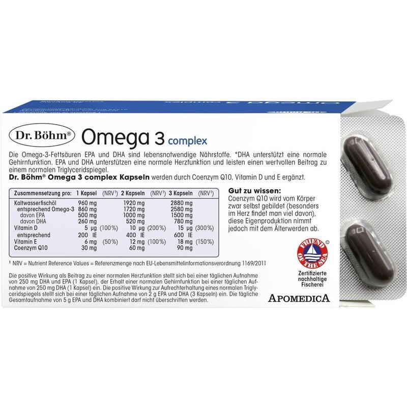DR.BÖHM Omega-3 complex Kapseln