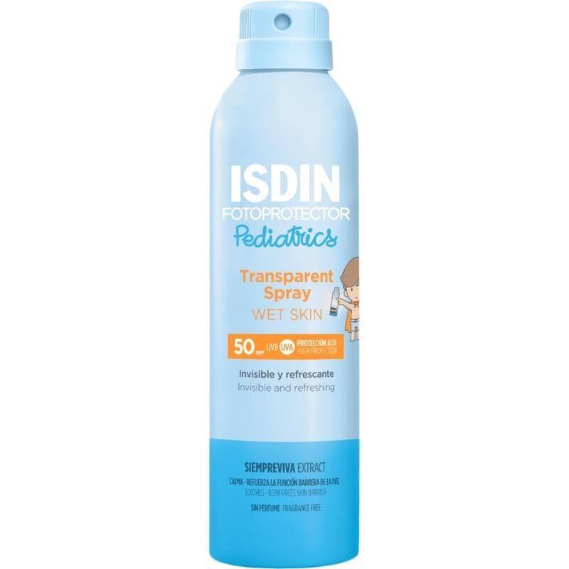 ISDIN Fotoprotector Ped.Wet Skin Spray LSF 50