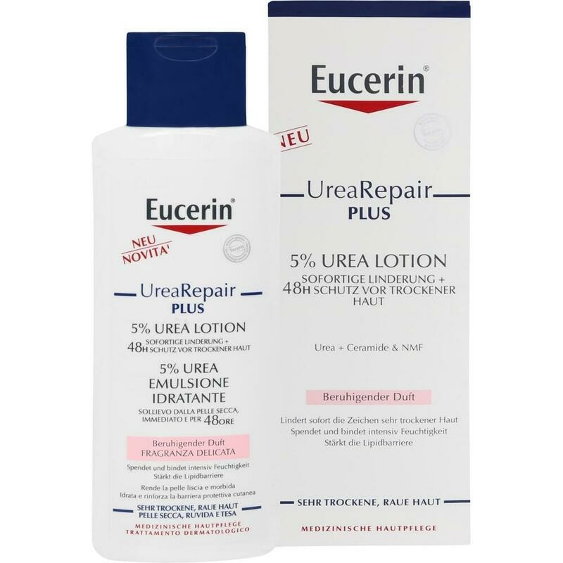 EUCERIN UreaRepair PLUS Lotion 5% mit Duft