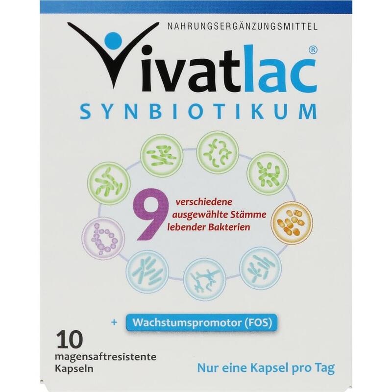 VIVATLAC SYNBIOTIKUM magensaftresistente Kapseln