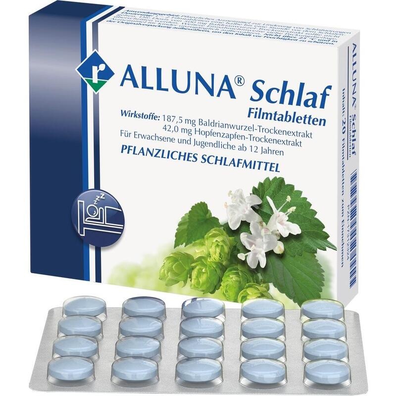 ALLUNA Schlaf Filmtabletten