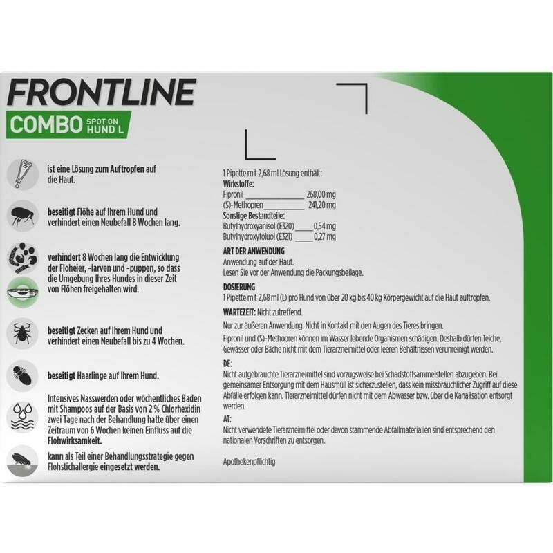 FRONTLINE Combo Spot on Hund L Lsg.z.Auft.a.Haut