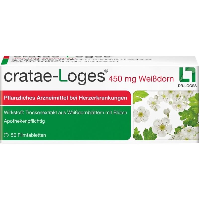 CRATAE-LOGES 450 mg Weißdorn Filmtabletten