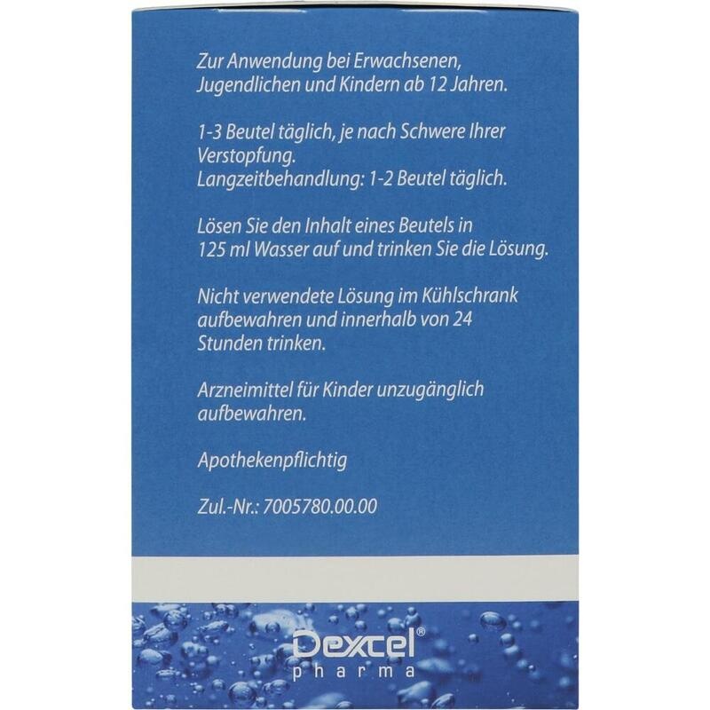 MACROGOL plus Elektrolyte Dexcel 13,7 g PLE
