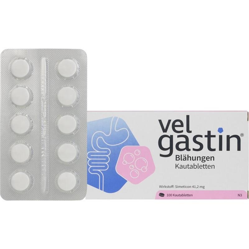 VELGASTIN Blähungen Kautabletten