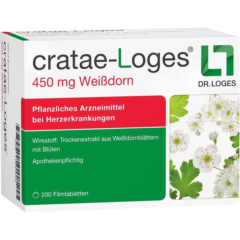 CRATAE-LOGES 450 mg Weißdorn Filmtabletten