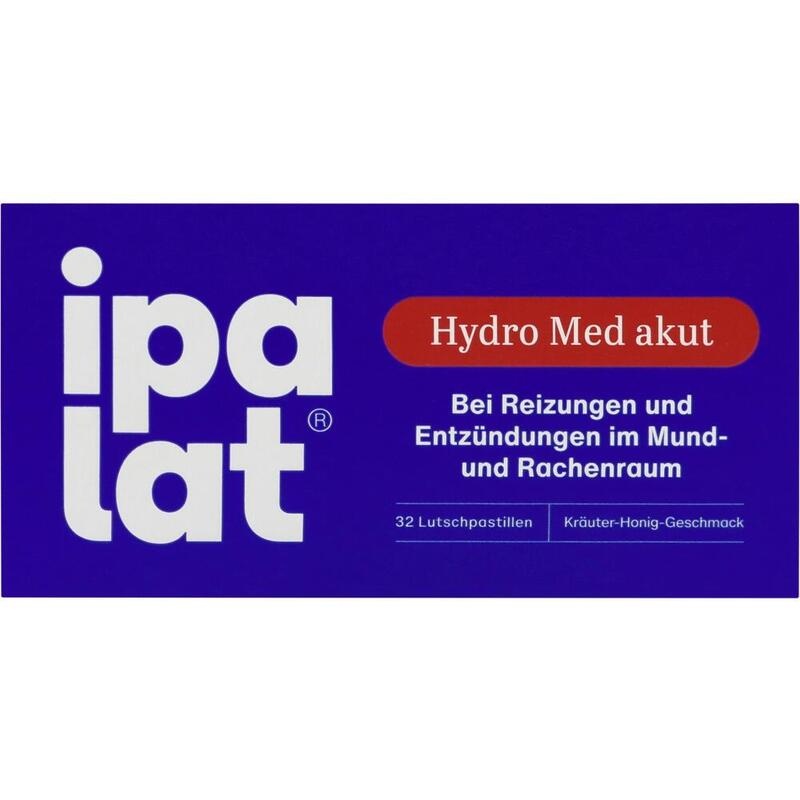 IPALAT Hydro Med akut Lutschpastillen
