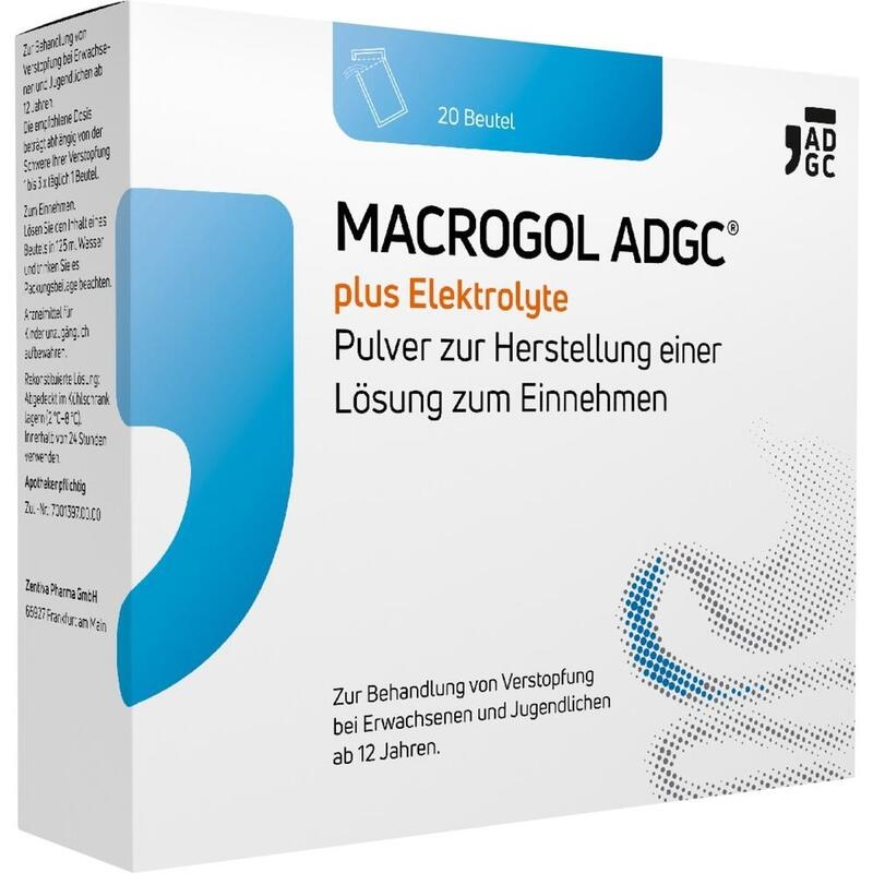 MACROGOL ADGC plus Elektrolyte Plv.z.H.e.L.z.Einn.