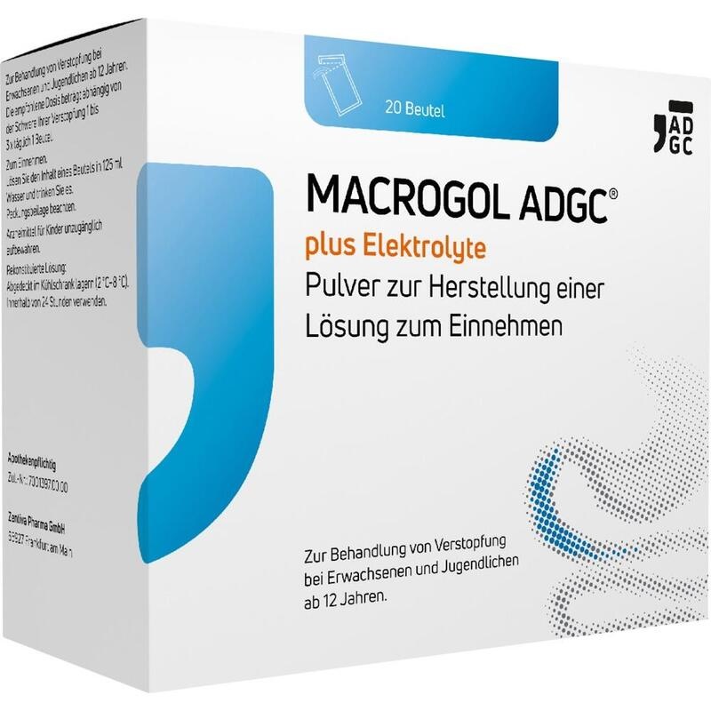 MACROGOL ADGC plus Elektrolyte Plv.z.H.e.L.z.Einn.