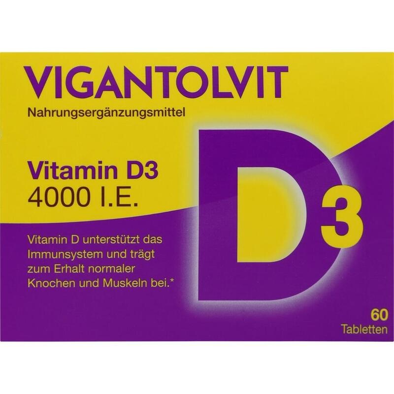 VIGANTOLVIT 4000 I.E. Vitamin D3 Tabletten