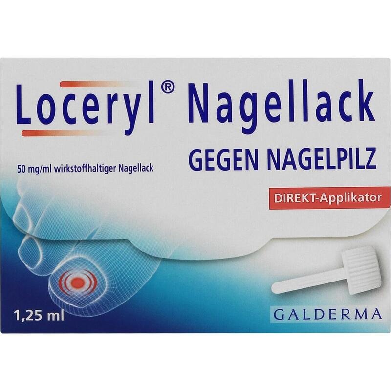 LOCERYL Nagellack gegen Nagelpilz DIREKT-Applikat.