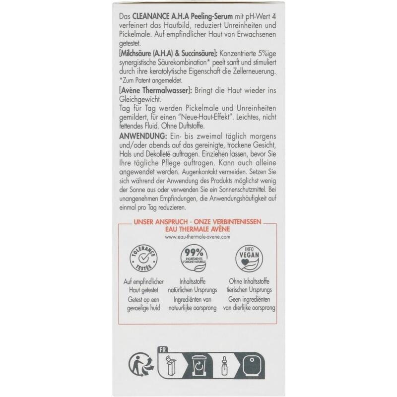 AVENE Cleanance A.H.A Peeling-Serum