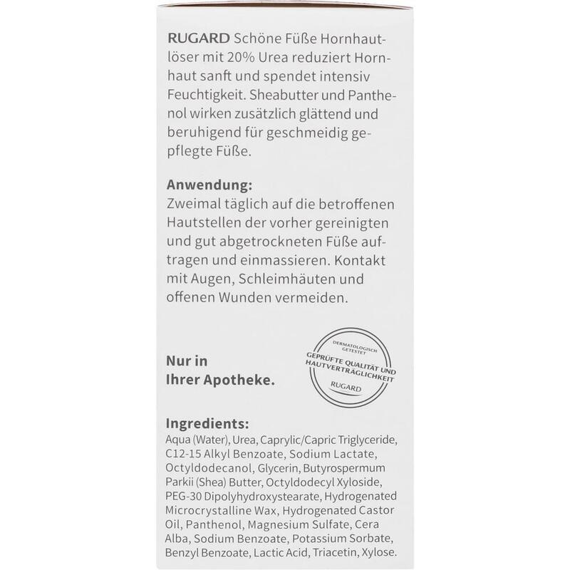RUGARD Schöne Füße Hornhautlöser Creme