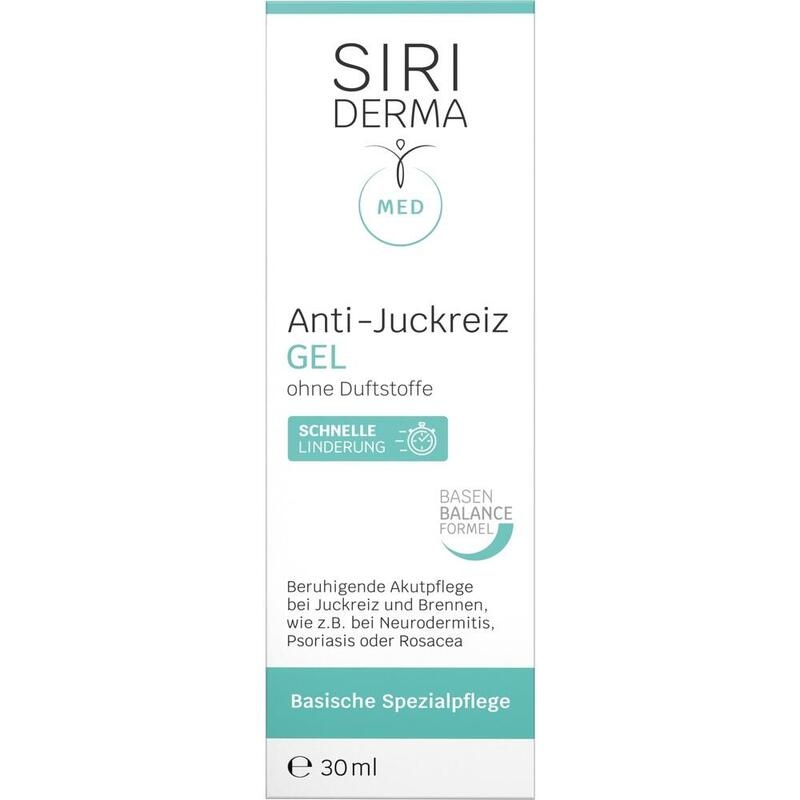 SIRIDERMA Anti-Juckreiz Gel