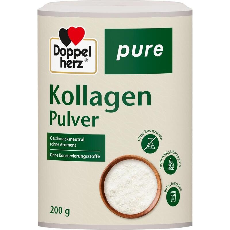 DOPPELHERZ Kollagenpulver pure