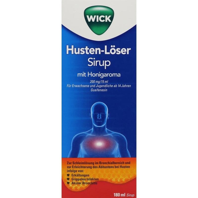 WICK Husten-Löser Sirup mit Honigaroma 200mg/15ml