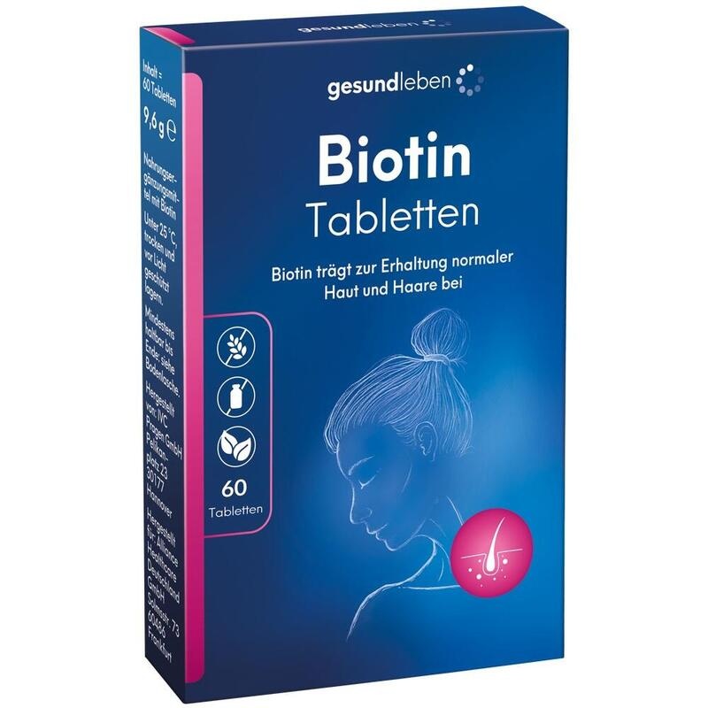 GESUND LEBEN Biotin 2,5 mg Tabletten