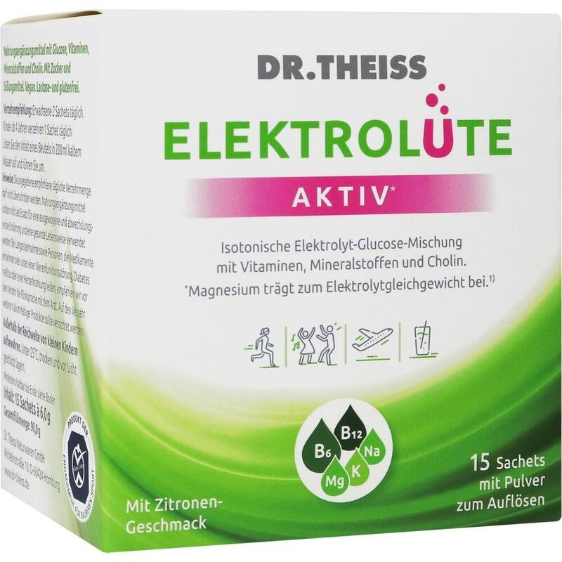 DR.THEISS Elektrolüte AKTIV Pulver Sachets