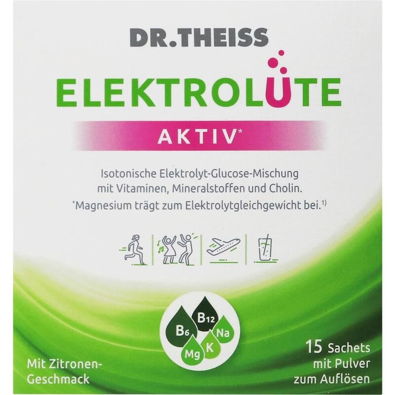 DR.THEISS Elektrolüte AKTIV Pulver Sachets