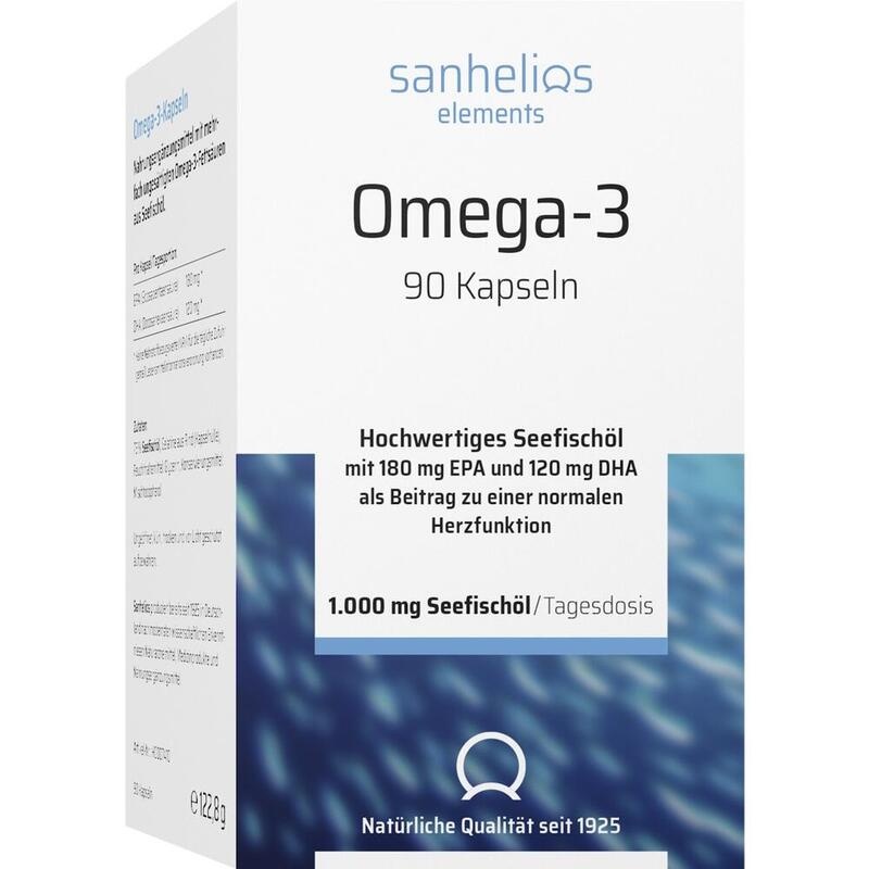 SANHELIOS Omega-3 Kapseln 1000