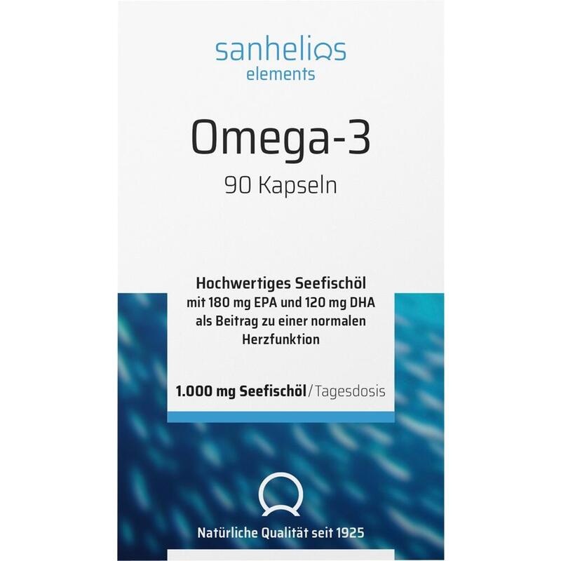 SANHELIOS Omega-3 Kapseln 1000